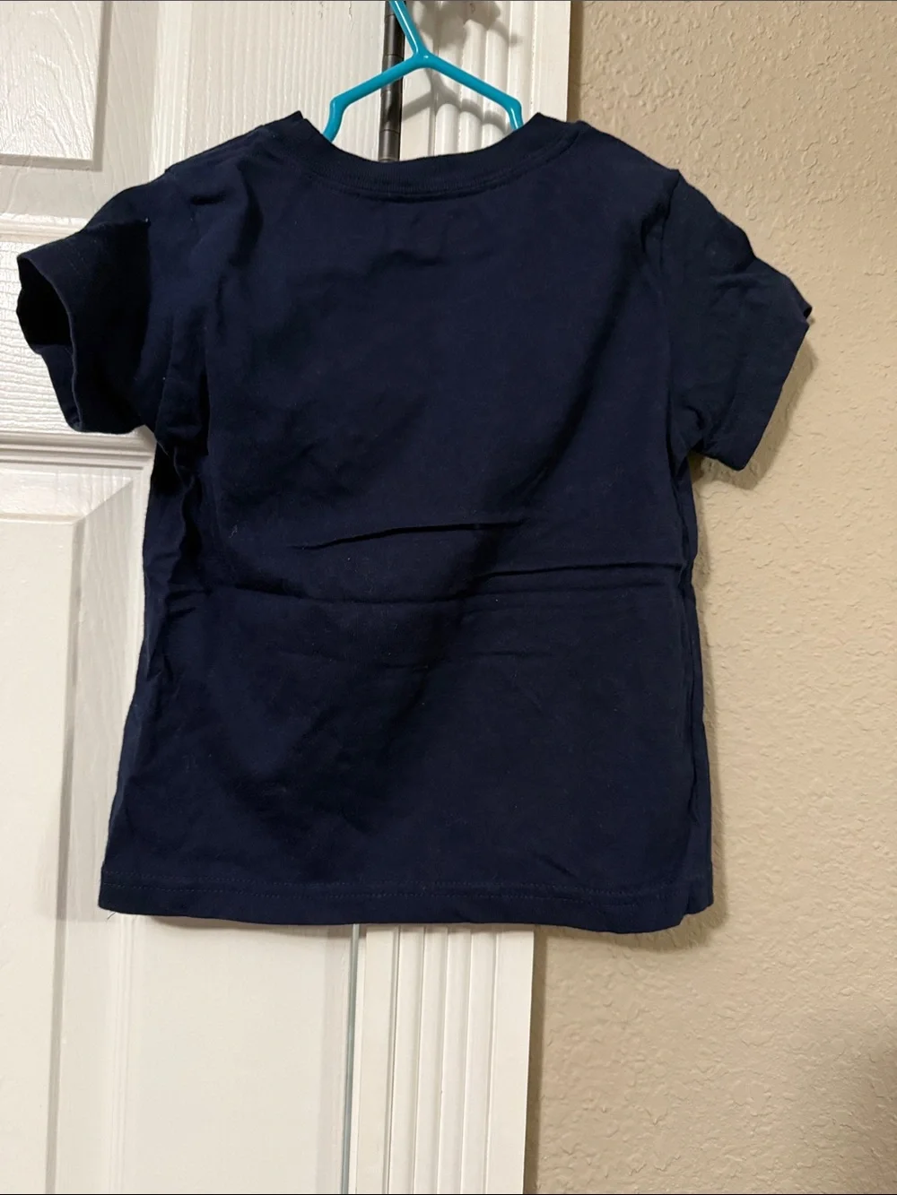 Ralph Lauren Navy Short Sleeve Tee with Red Pony Logo